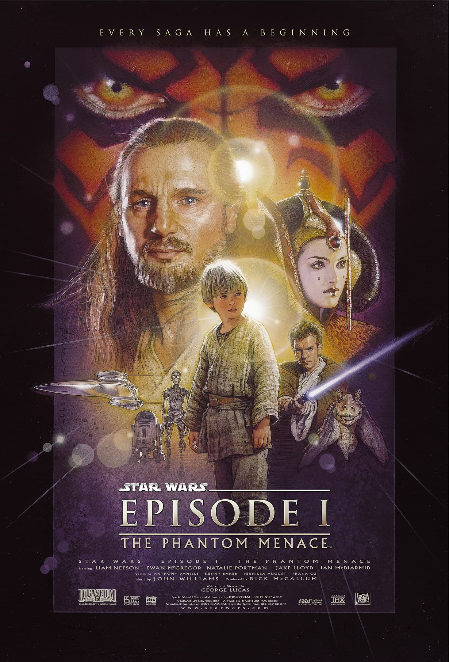 Poster for The Phantom Menace