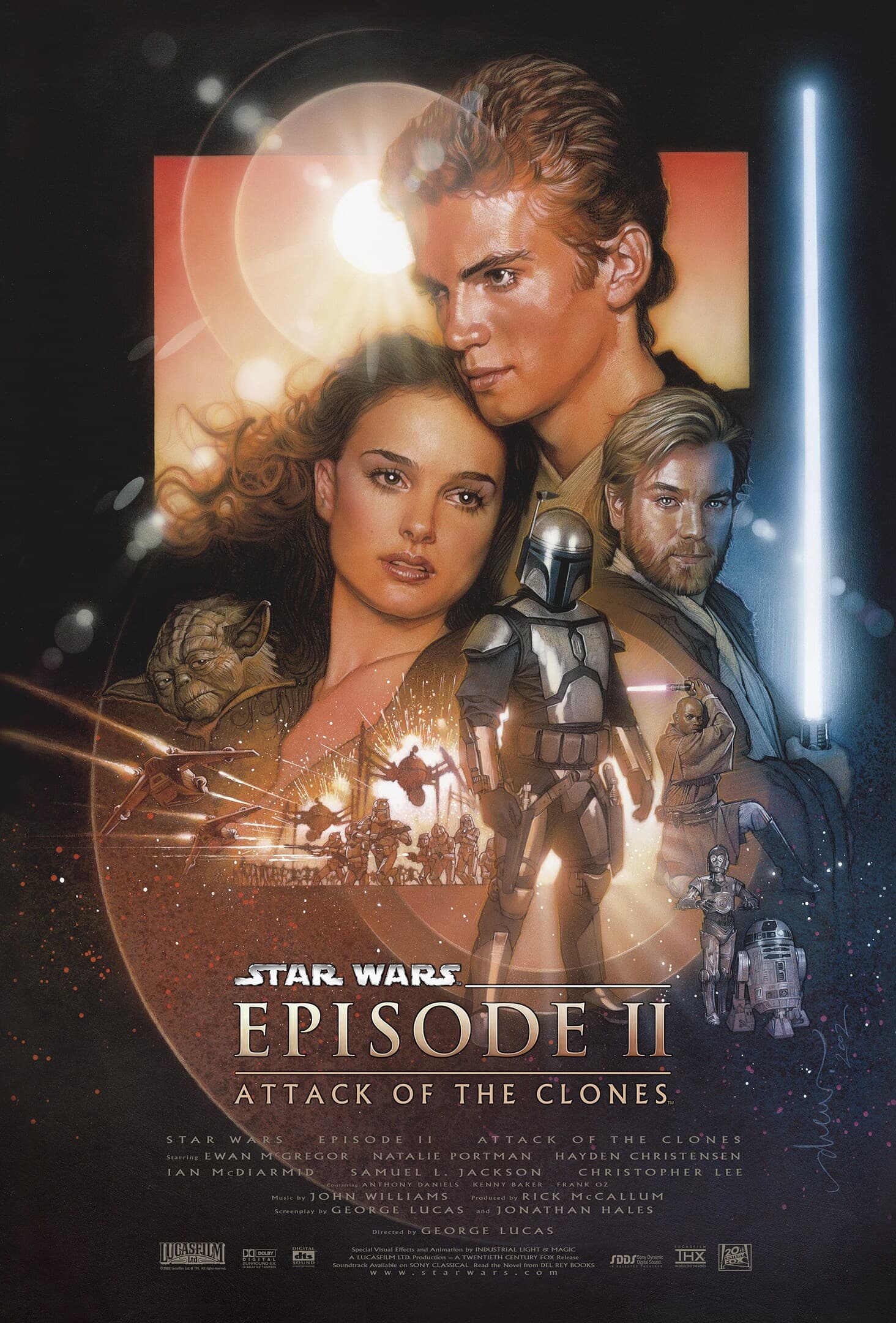 Poster for Attack of the Clones