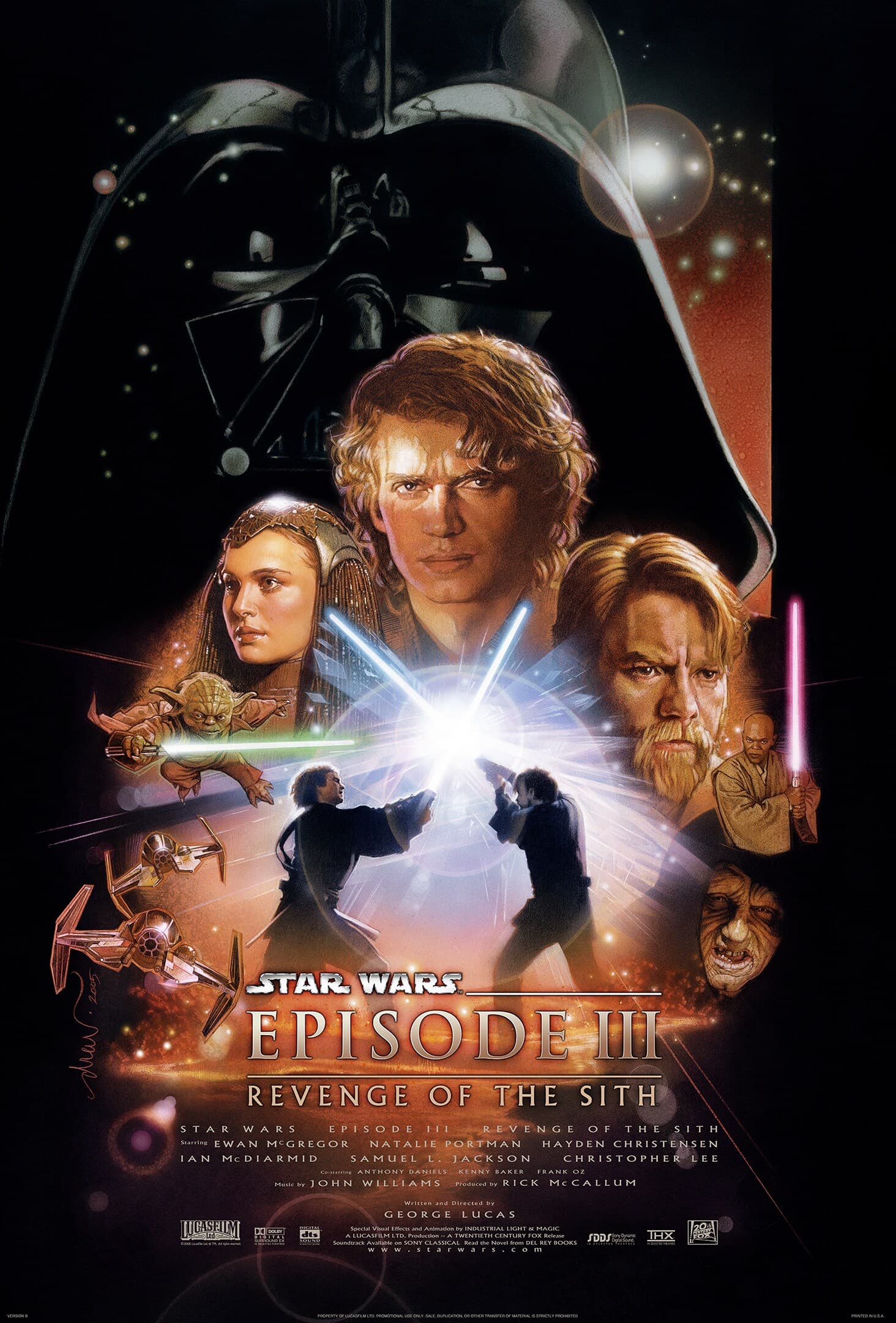 Poster for Revenge of the Sith